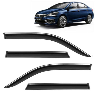 MARUTI CIAZ PLAIN 2024 ONWARDS, SET OF 4 PCS  DOOR VISOR