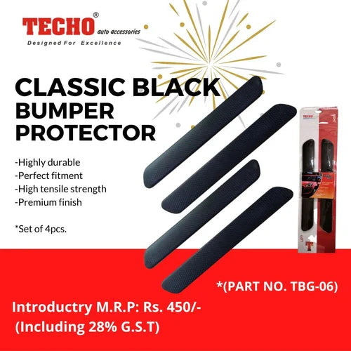 BUMPER GUARD FOR UNIVERSAL CLASSIC BLACK