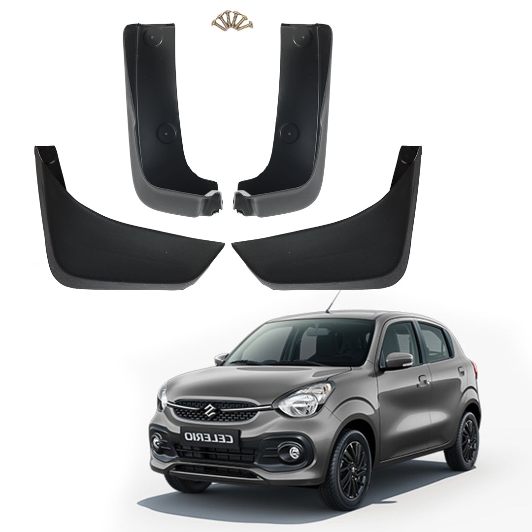 MARUTI CELERIO 2021 ONWARDS, SET OF 4 PCS  MUD GUARD