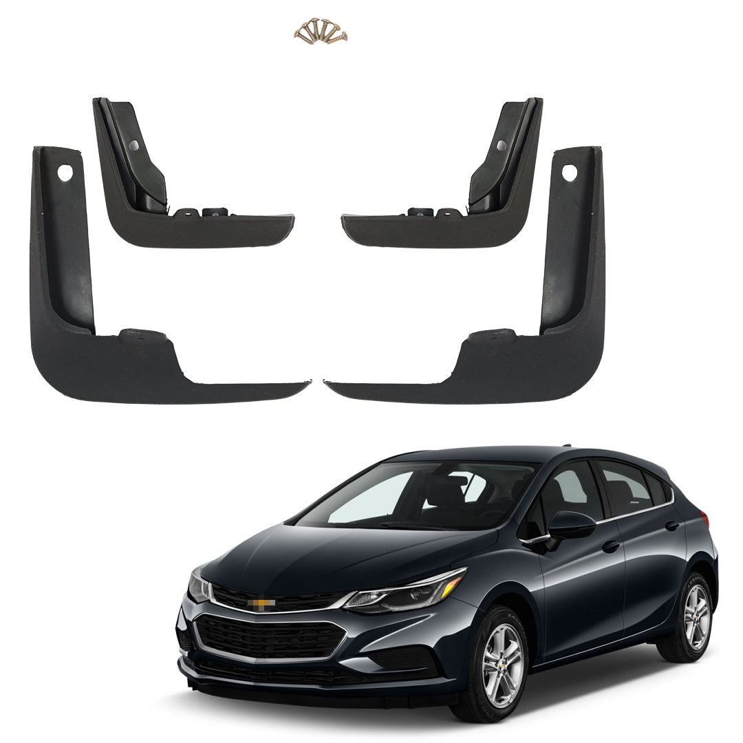 CHEVROLET CRUZE 2013-2017, SET OF 4 PCS  MUD GUARD