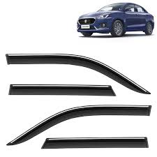 MARUTI DZIRE PLAIN 2024 ONWARDS, SET OF 4 PCS  DOOR VISOR