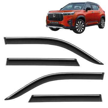 TOYOTA ETIOS CHROME LINE 2010 ONWARDS, SET OF 4 PCS  DOOR VISOR