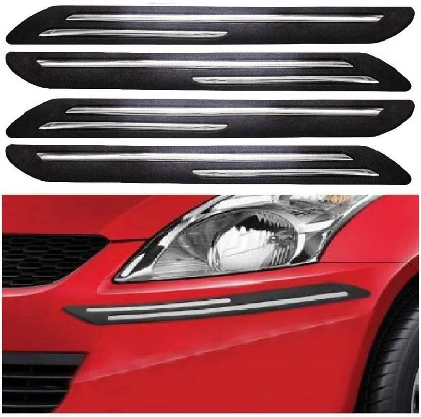BUMPER GUARD FOR MARUTI SUZUKI GLANZA FULL CHROME 2015-2021
