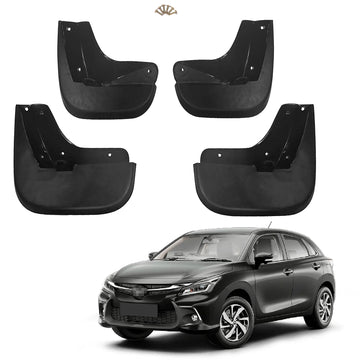 TOYOTA GLANZA 2022 ONWARDS, SET OF 4 PCS  MUD GUARD