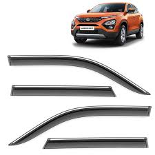 TATA HARRIER CHROME LINE 2023 ONWARDS, SET OF 4 PCS  DOOR VISOR