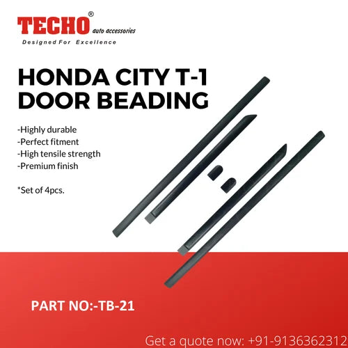 HONDA CITY 1998-2002, SET OF 4 PCS  DOOR BEADING