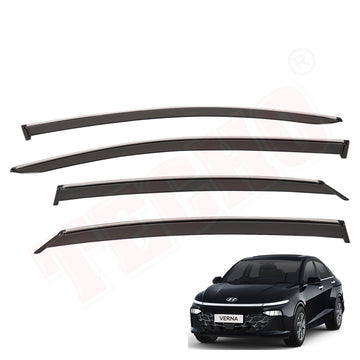 DOOR VISOR FOR VERNA I.M. CHROME LINE 2017-2022