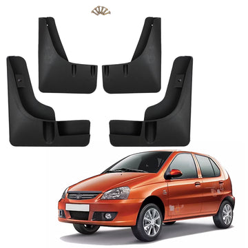 TATA INDICA e V-2 2012 ONWARDS, SET OF 4 PCS  MUD GUARD