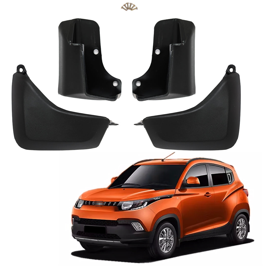 MAHINDRA KUV-100 2016-2017, SET OF 4 PCS  MUD GUARD