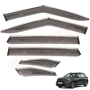 DOOR VISOR FOR KIA SELTOS I.M. CHROME LINE 2023