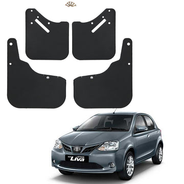 TOYOTA LIVA/ETIOS 2017, SET OF 4 PCS  MUD GUARD