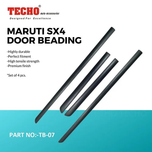 MARUTI SX4 2007 ONWARDS, SET OF 4 PCS  DOOR BEADING