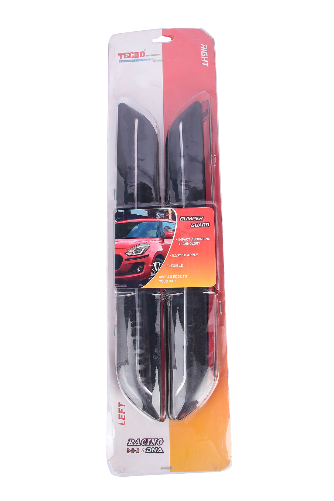 TECHO UNIVERSAL BUMPER GUARD WITH CROME FLEXLINE STAR