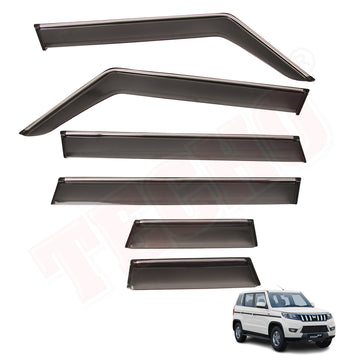 DOOR VISOR FOR MAHINDRA BOLERO-NEO I.M. CHROME LINE 2021