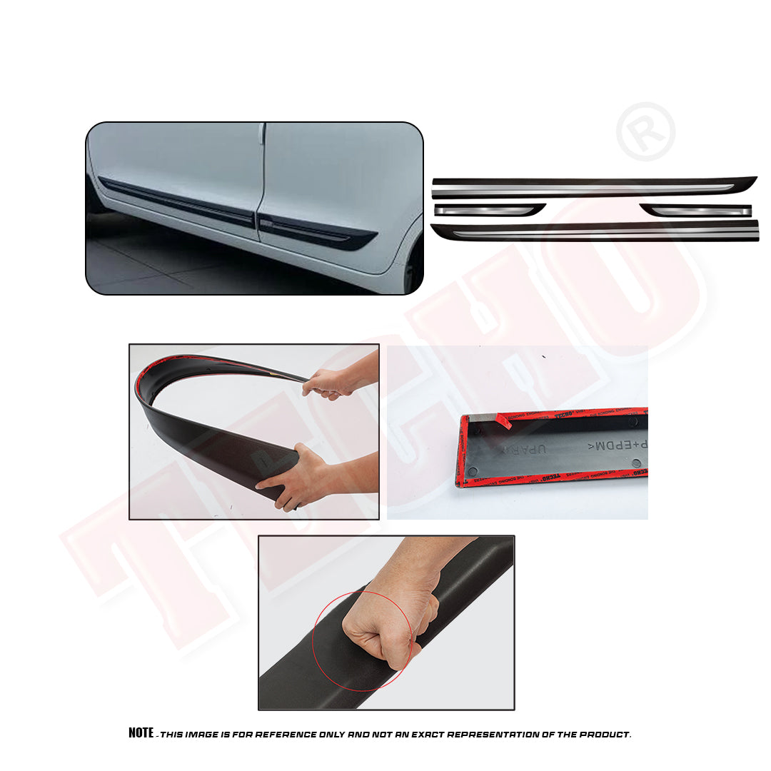 Maruti Dzire 2017-2023 Chrome Door Beading