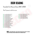 Maruti Dzire 2017-2023 Chrome Door Beading