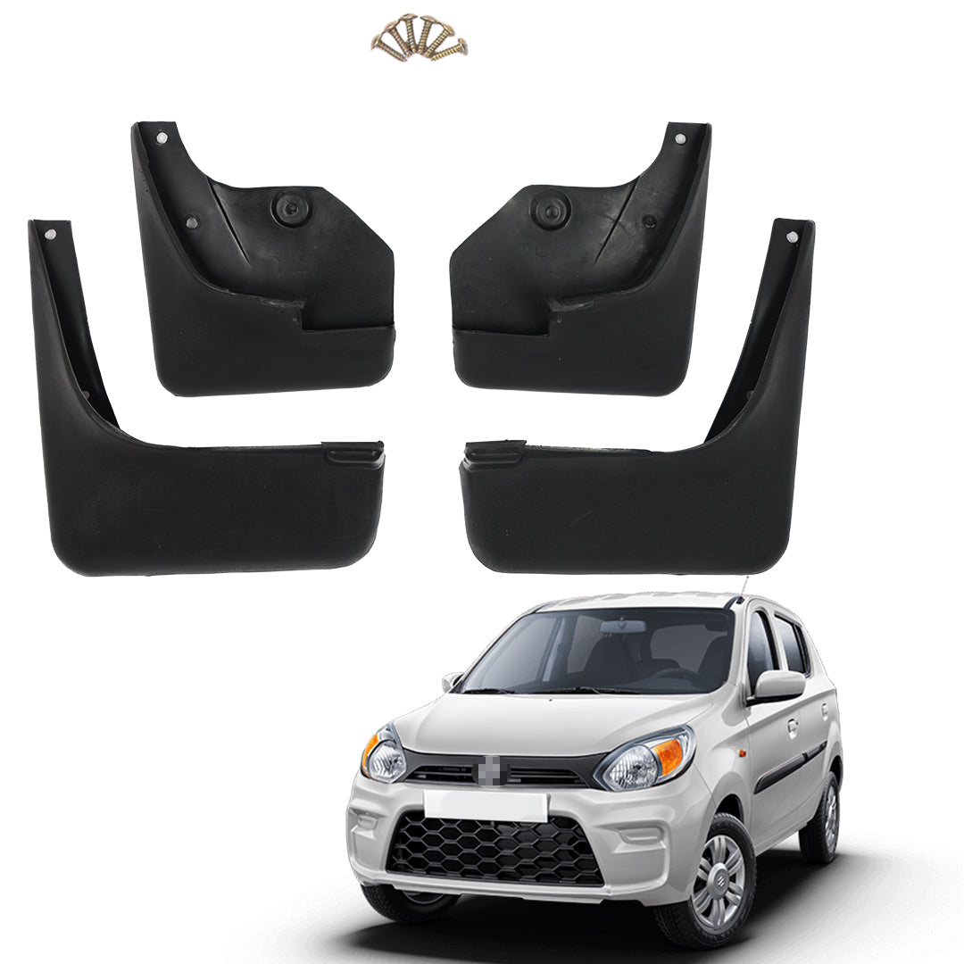 MARUTI ALTO 2006 ONWARDS, SET OF 4 PCS  MUD GUARD