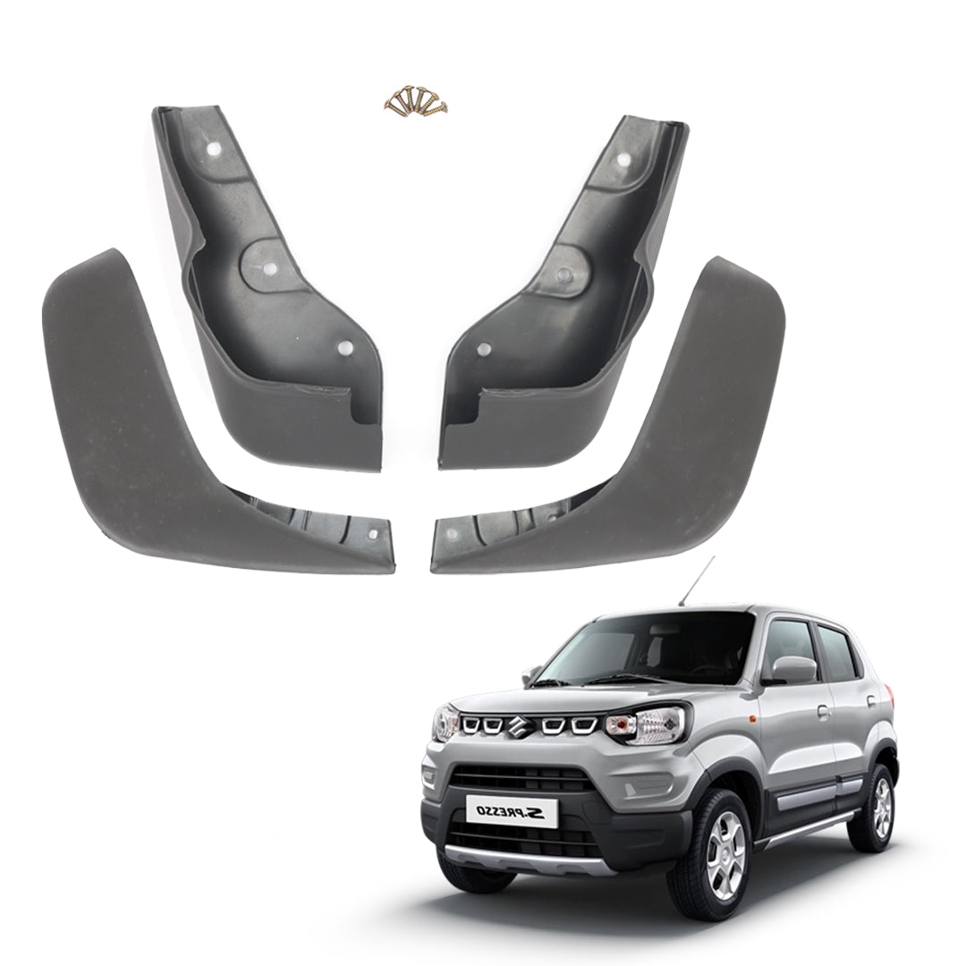 MARUTI S-PRESSO 2019 ONWARDS, SET OF 4 PCS  MUD GUARD