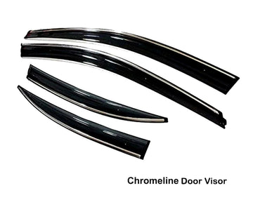 TATA NANO PLAIN 2008-2018, SET OF 4 PCS  DOOR VISOR