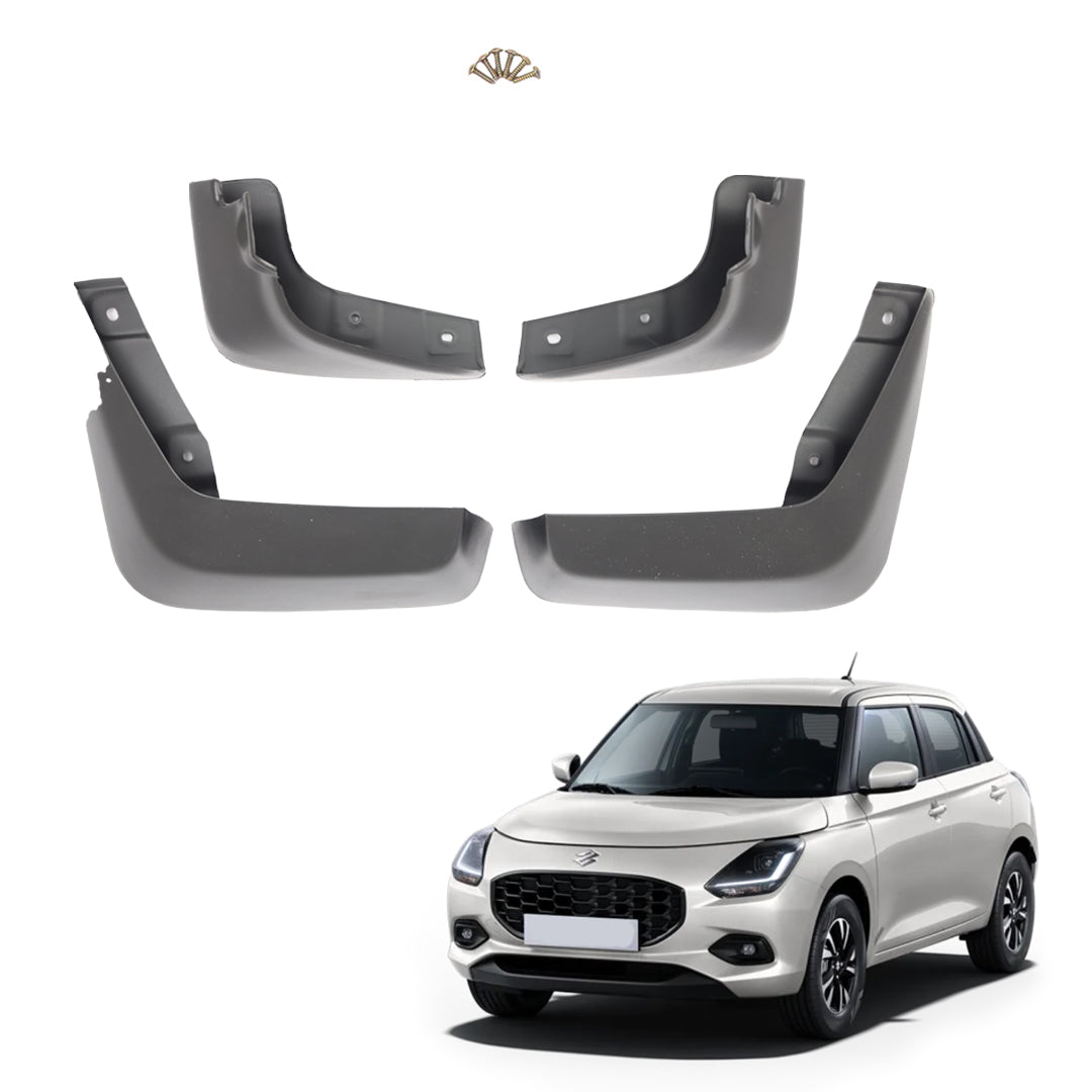 MARUTI SWIFT T-5 2024 ONWARDS, SET OF 4 PCS  MUD GUARD