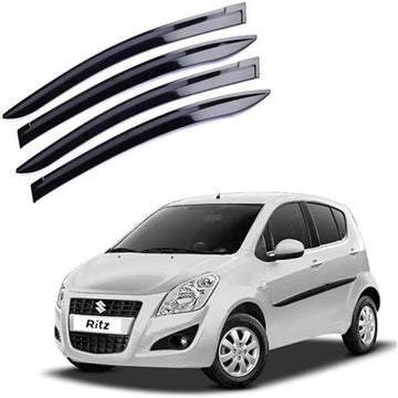MARUTI RITZ CHROME LINE 2009-2012, SET OF 4 PCS  DOOR VISOR