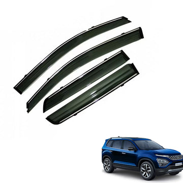 TATA SAFARI CHROME LINE 2023 ONWARDS, SET OF 4 PCS  DOOR VISOR