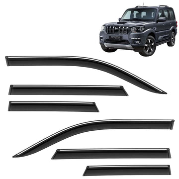 DOOR VISOR FOR MAHINDRA SCORPIO CLASSIC PLAIN 2022