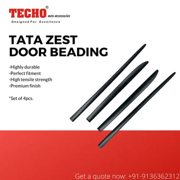 TATA ZEST 2014 ONWARDS, SET OF 4 PCS  DOOR BEADING