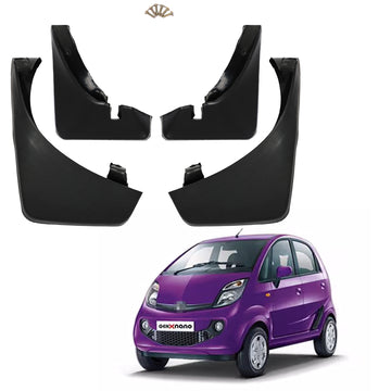 TATA NANO 2012-2014, SET OF 4 PCS  MUD GUARD