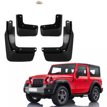 MAHINDRA THAR 2021 ONWARDS, SET OF 4 PCS  MUD GUARD