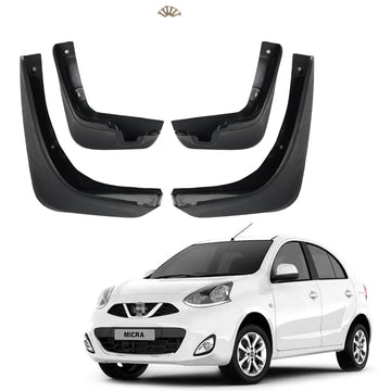 NISSAN MICRA 2010 ONWARDS, SET OF 4 PCS  MUD GUARD