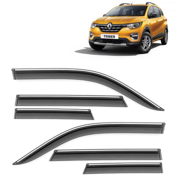 RENAULT TRIBER PLAIN 2019 ONWARDS, SET OF 4 PCS  DOOR VISOR