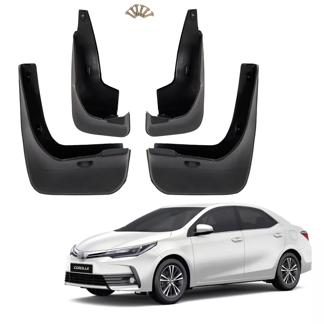 TOYOTA ALTIS COROLLA  2009-2016, SET OF 4 PCS  MUD GUARD
