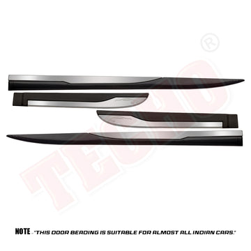 UNIVERSAL BODY SIDE CLADDING SPORT/ RACING, SET OF 4 PCS  DOOR BEADING
