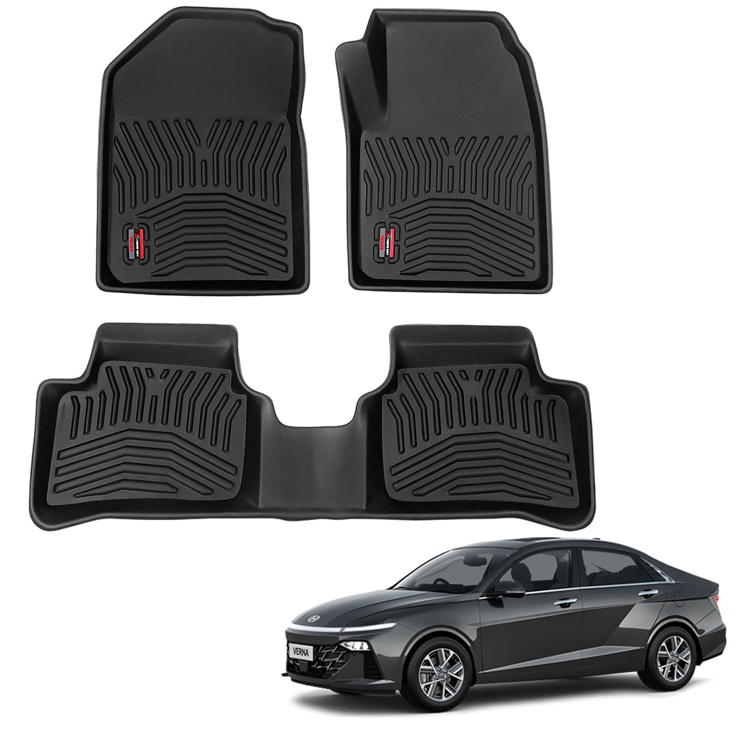 HYUNDAI VERNA 2017-2022 X-TREME MAT, SET OF 3 PCS