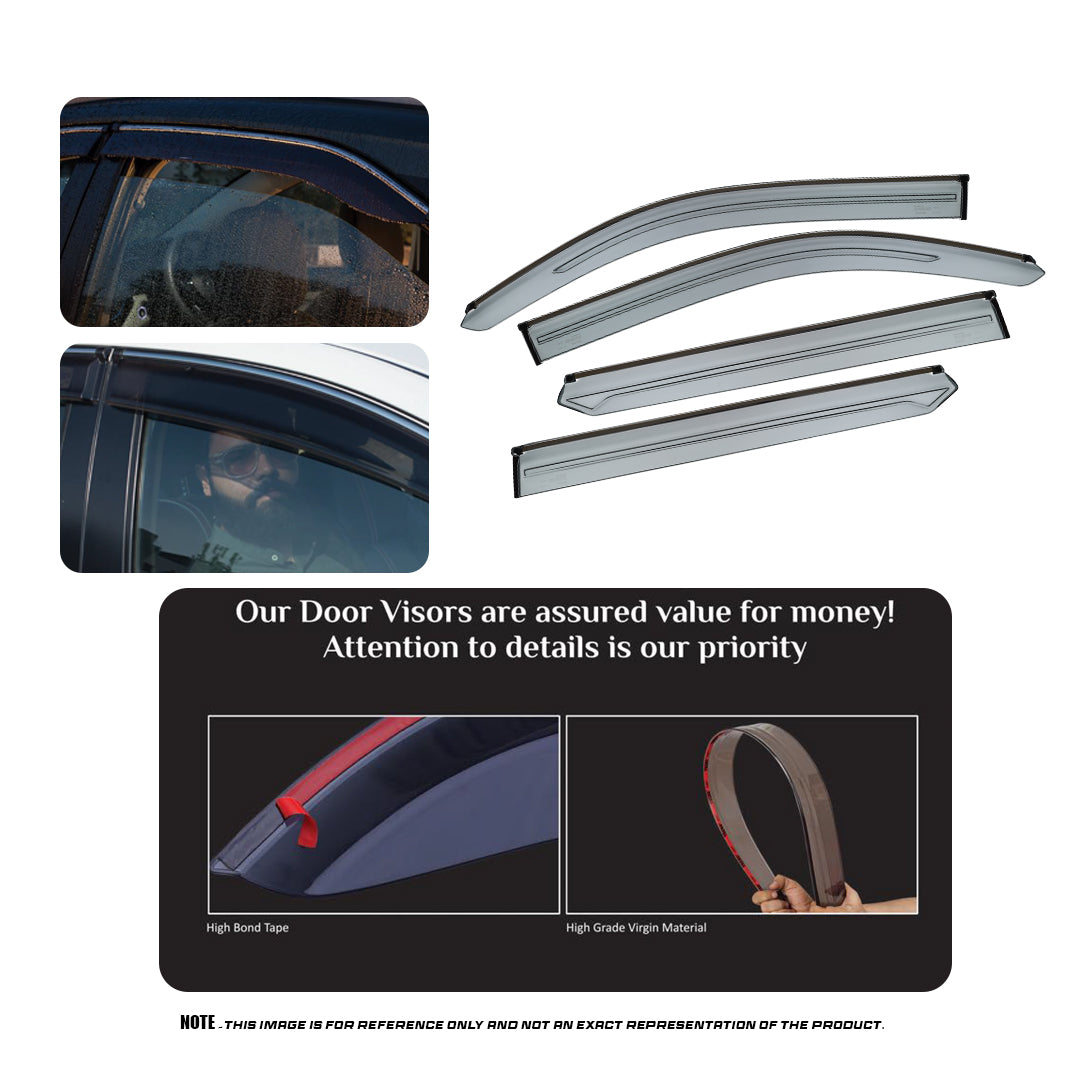 Maruti Victoris 2025+ Chrome Door Visor 