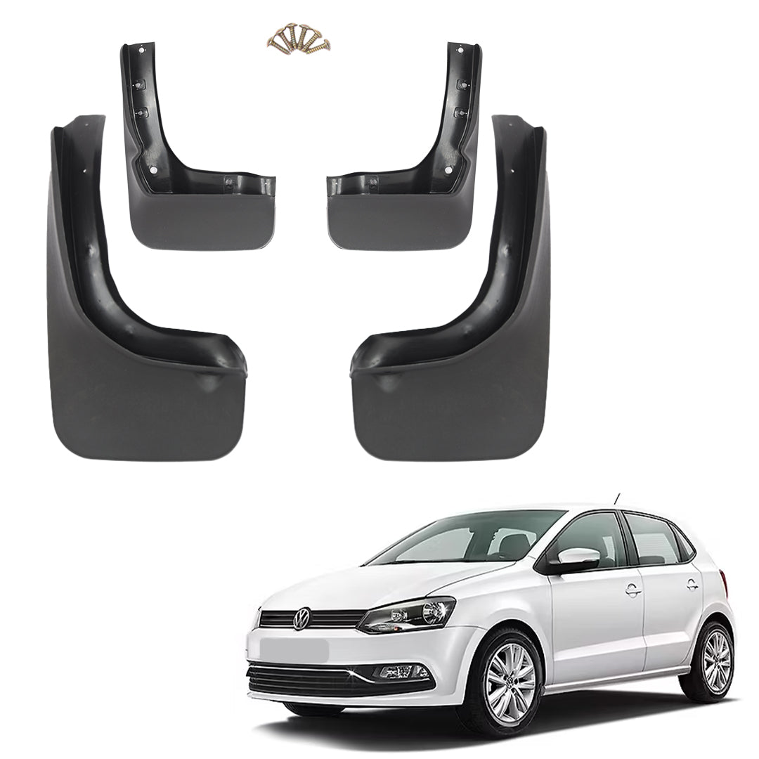 VOLKSWAGEN POLO TYPE-1  2010-2013, SET OF 4 PCS  MUD GUARD