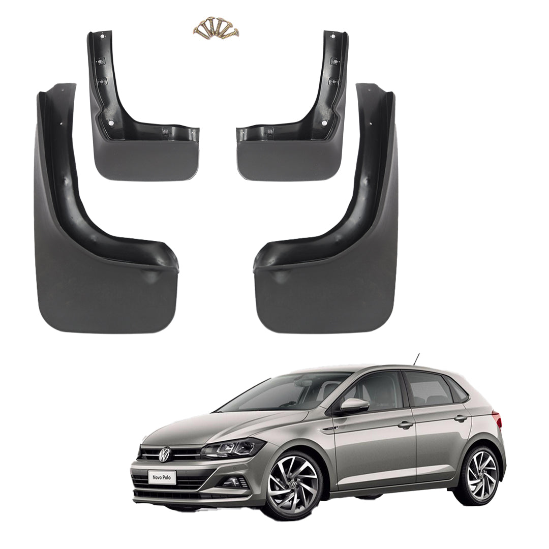 VOLKSWAGEN POLO 2020 ONWARDS, SET OF 4 PCS  MUD GUARD