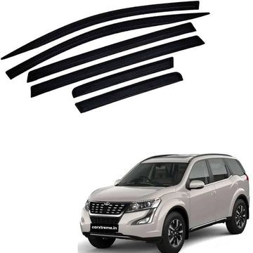 MAHINDRA XUV-500 CHROME LINE 2011 ONWARDS, SET OF 6 PCS  DOOR VISOR