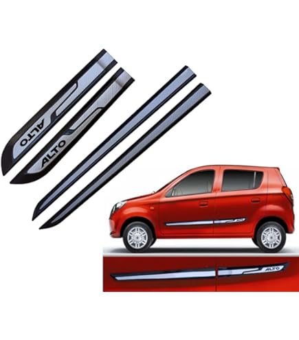 MARUTI ALTO-800 SPORTY WITH CHROME FLEX LINE 2012 ONWARDS, SET OF 4 PCS  DOOR BEADING