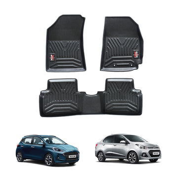 HYUNDAI GRAND I-10 NIOS 2019 ONWARDS X-TREME MAT, SET OF 3 PCS