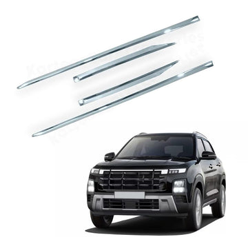 HYUNDAI CRETA FULL CHROME 2020 ONWARDS, SET OF 4 PCS  DOOR BEADING