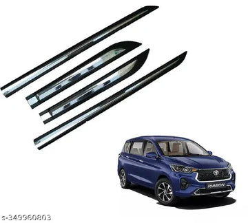 TOYOTA RUMION BLACK WITH CHROME 2023 ONWARDS, SET OF 4 PCS  DOOR BEADING