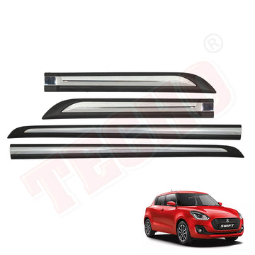 MARUTI SWIFT WITH CRM-INSERT 2018 ONWARDS, SET OF 4 PCS  DOOR BEADING