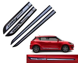 MARUTI DZIRE T-3 2017 ONWARDS, SET OF 4 PCS  DOOR BEADING