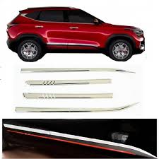 KIA SYROS FULL CHROME 2025 ONWARDS, SET OF 4 PCS  DOOR BEADING