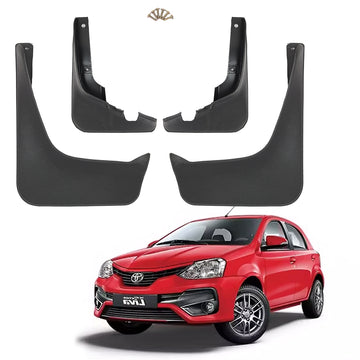 TOYOTA ETIOS LIVA 2011-2016 , SET OF 4 PCS  MUD GUARD