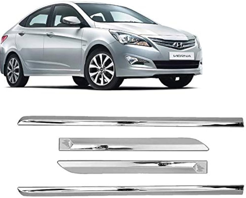 DOOR BEADING BLACK FOR VERNA 2017-2020