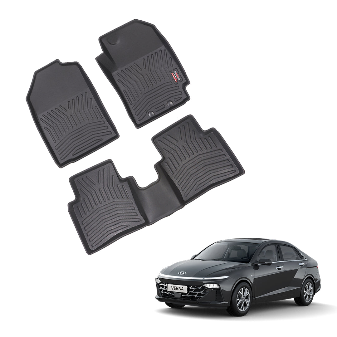 HYUNDAI VERNA 2023 ONWARDS X-TREME MAT, SET OF 3 PCS